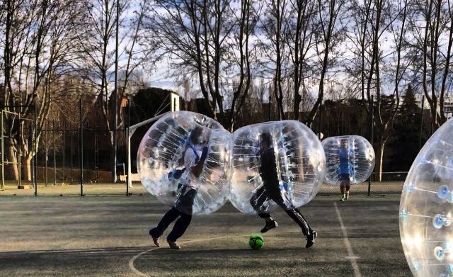 fútbol burbuja