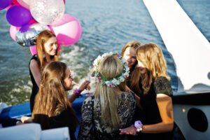 Fiesta en barco